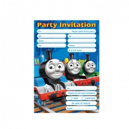 Thomas The Tank Party Invites 2012